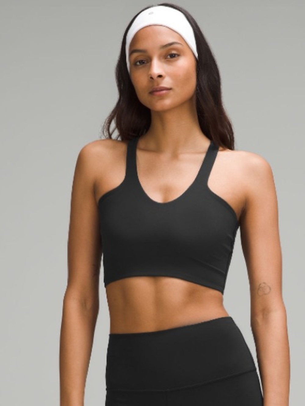 Lululemon Bend This Longline Bra V and Racer Top
